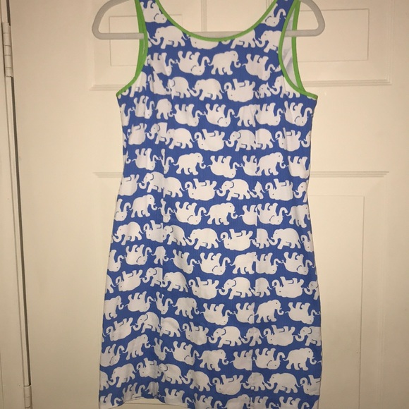Lilly Pulitzer elephant sleeveless dress